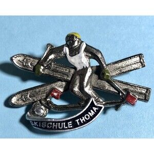 Skischule Thoma German Ski School Skiing Pin